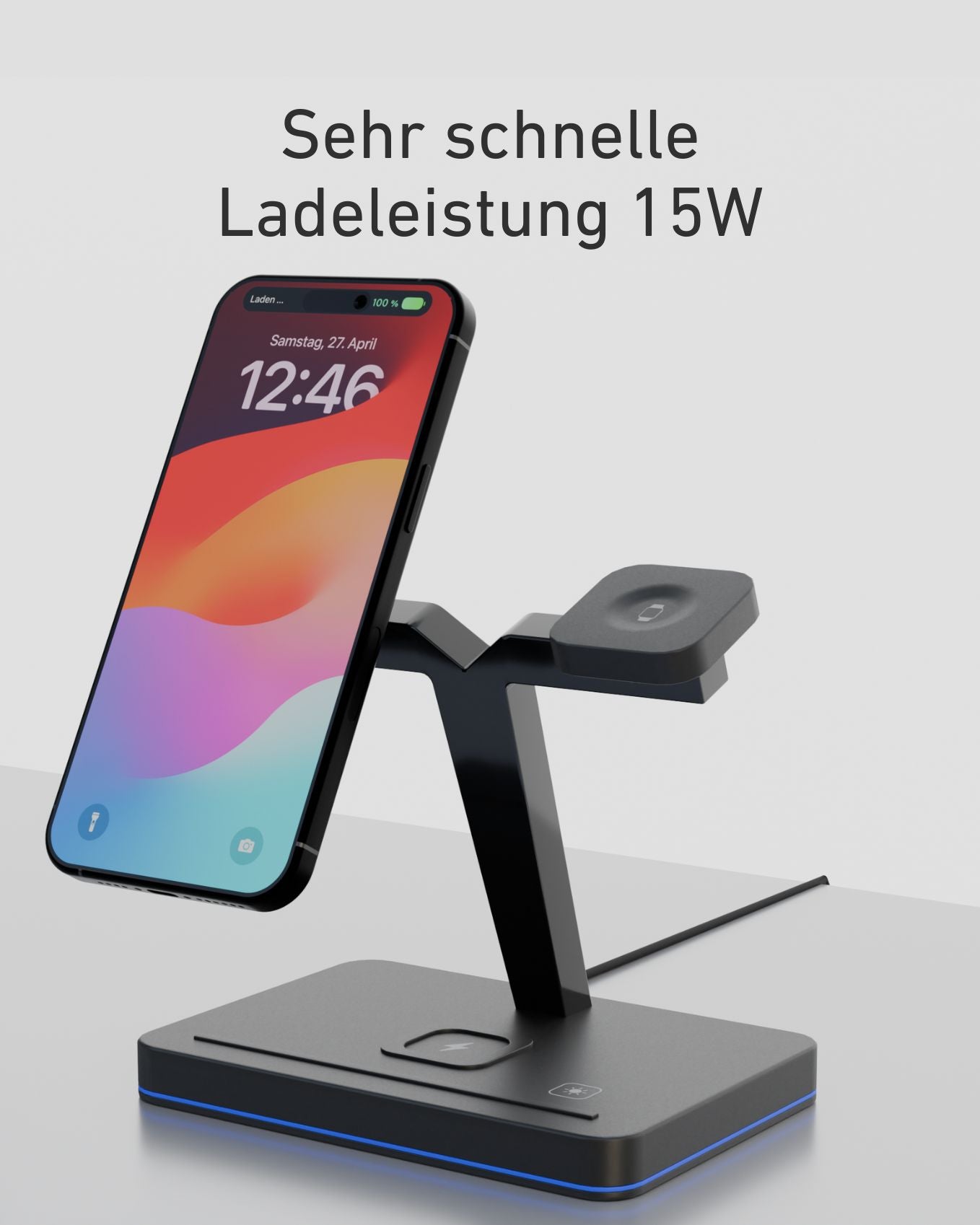 One - 3-in-1 Ladestation für iPhone